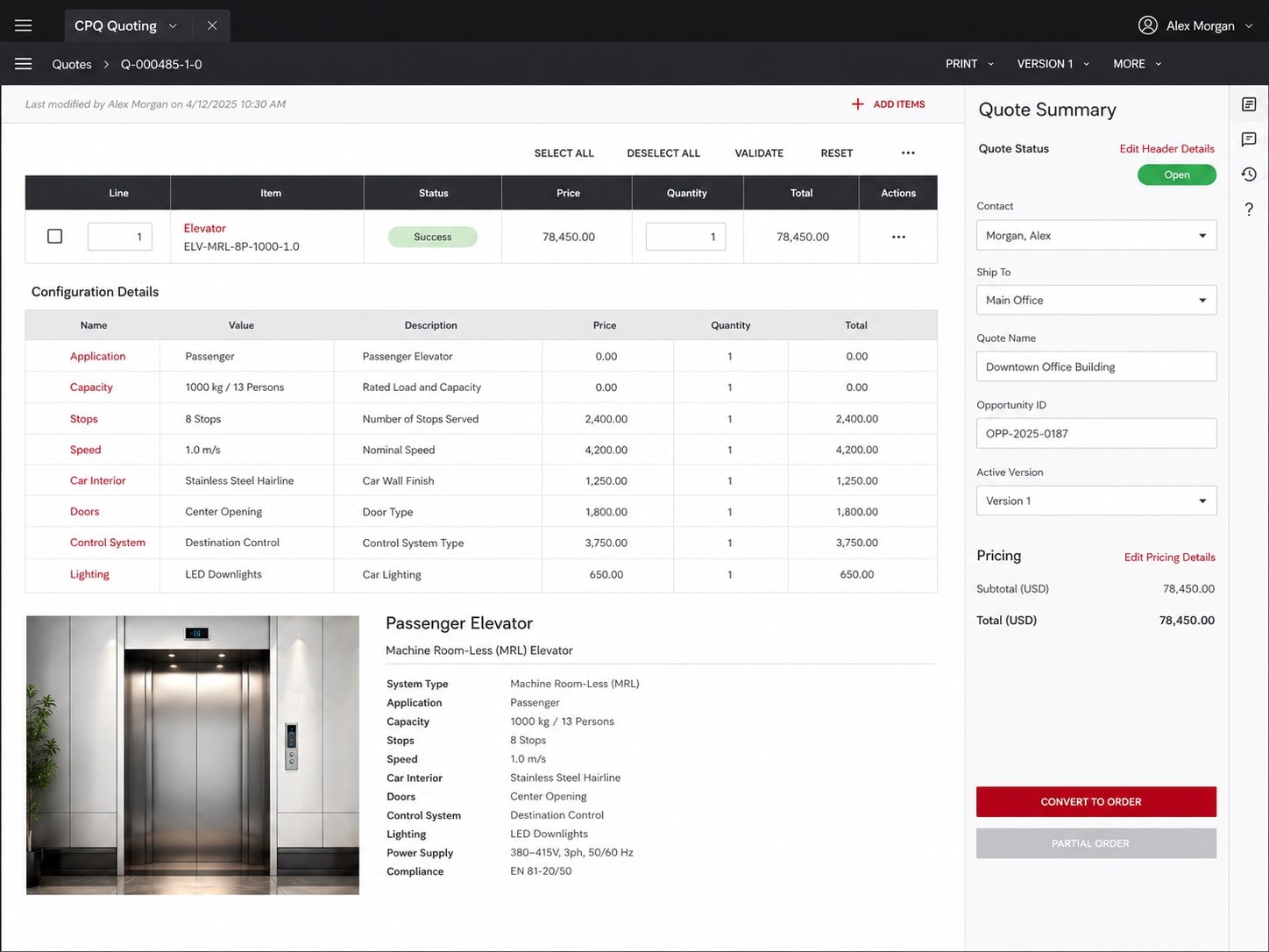 Infor CPQ Implementation